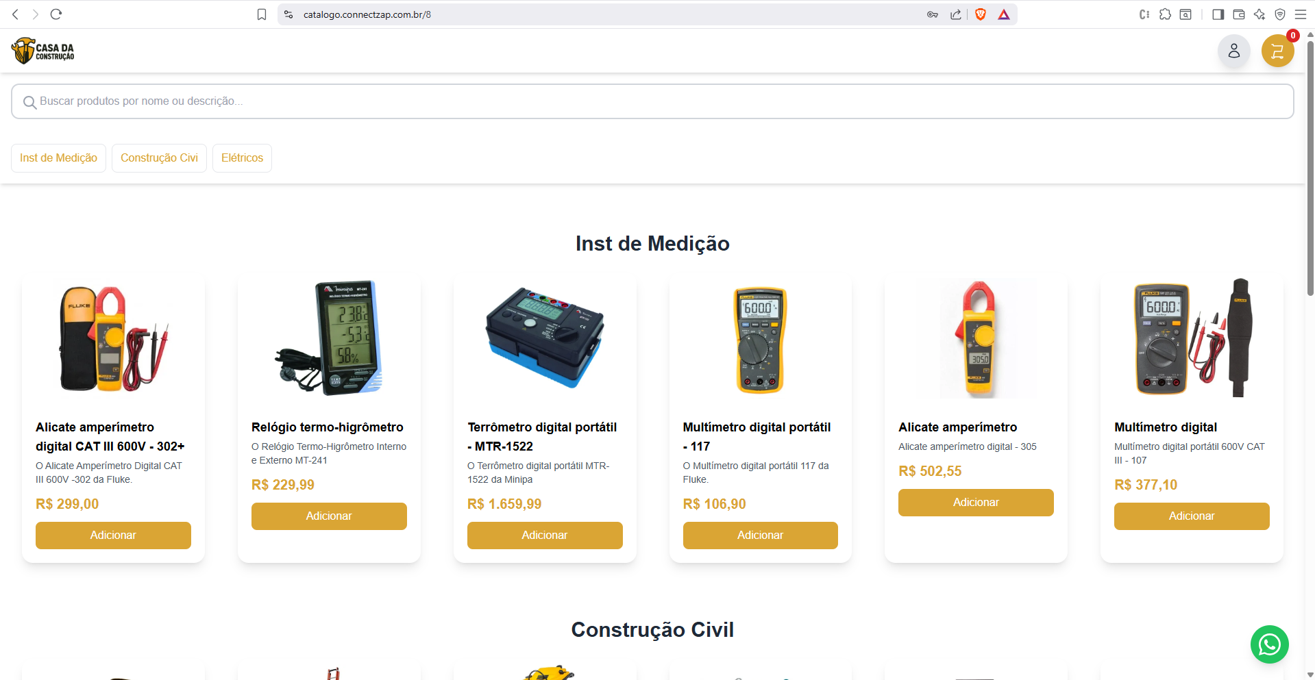Connect Shop Loja Online (Catálogo)